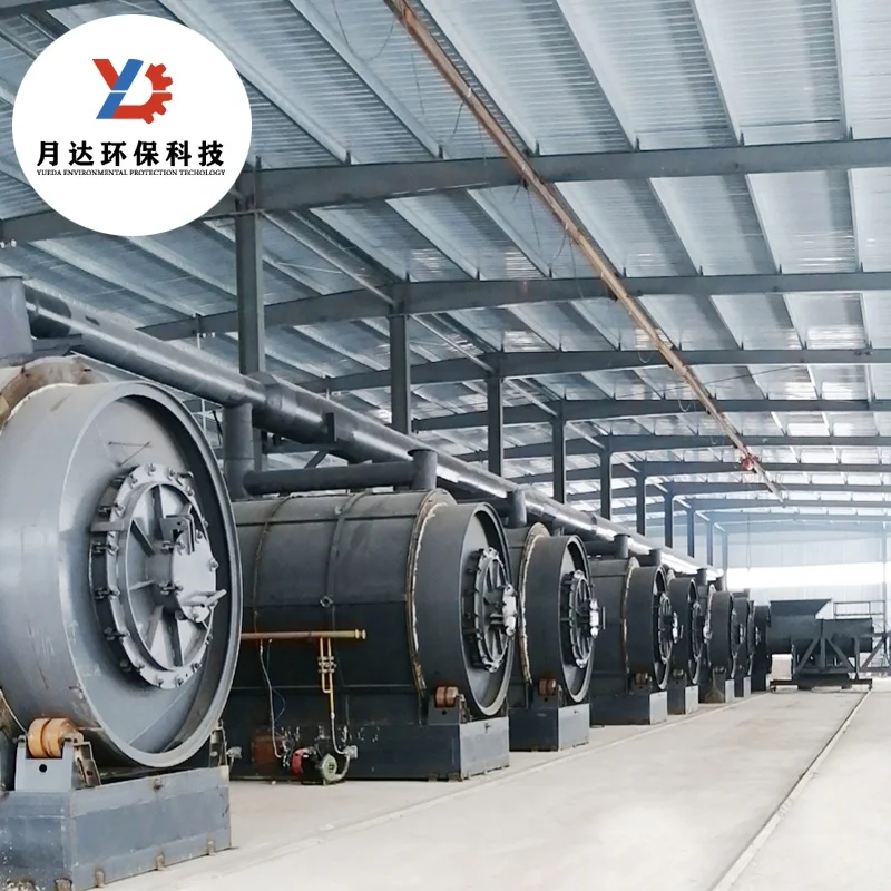 Scrap truck tyres recycling machine tire oil to diesel and gasoline pyrolysis machine with new patents