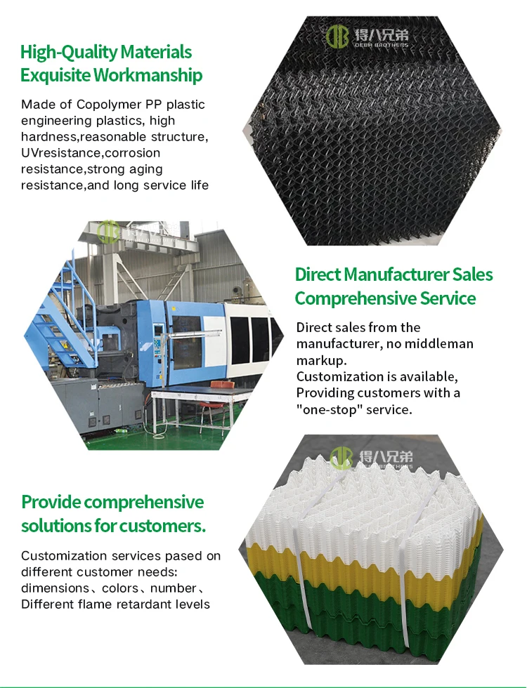 2024 Popular Products Cooling Evaporative Plastic Panel for pig farm  With Wholesale low price