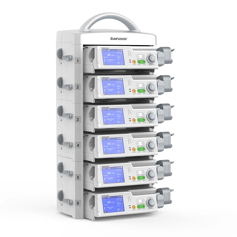 BYOND 3.5 inch LCD touch screen portable Cheap Price Medical V Infusion Pump with WIFI function