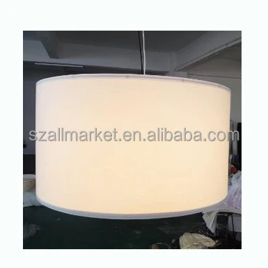 KD Packing Fabric Lampshade  Self-adhesive Lampshade With Acrylic Diffuser to