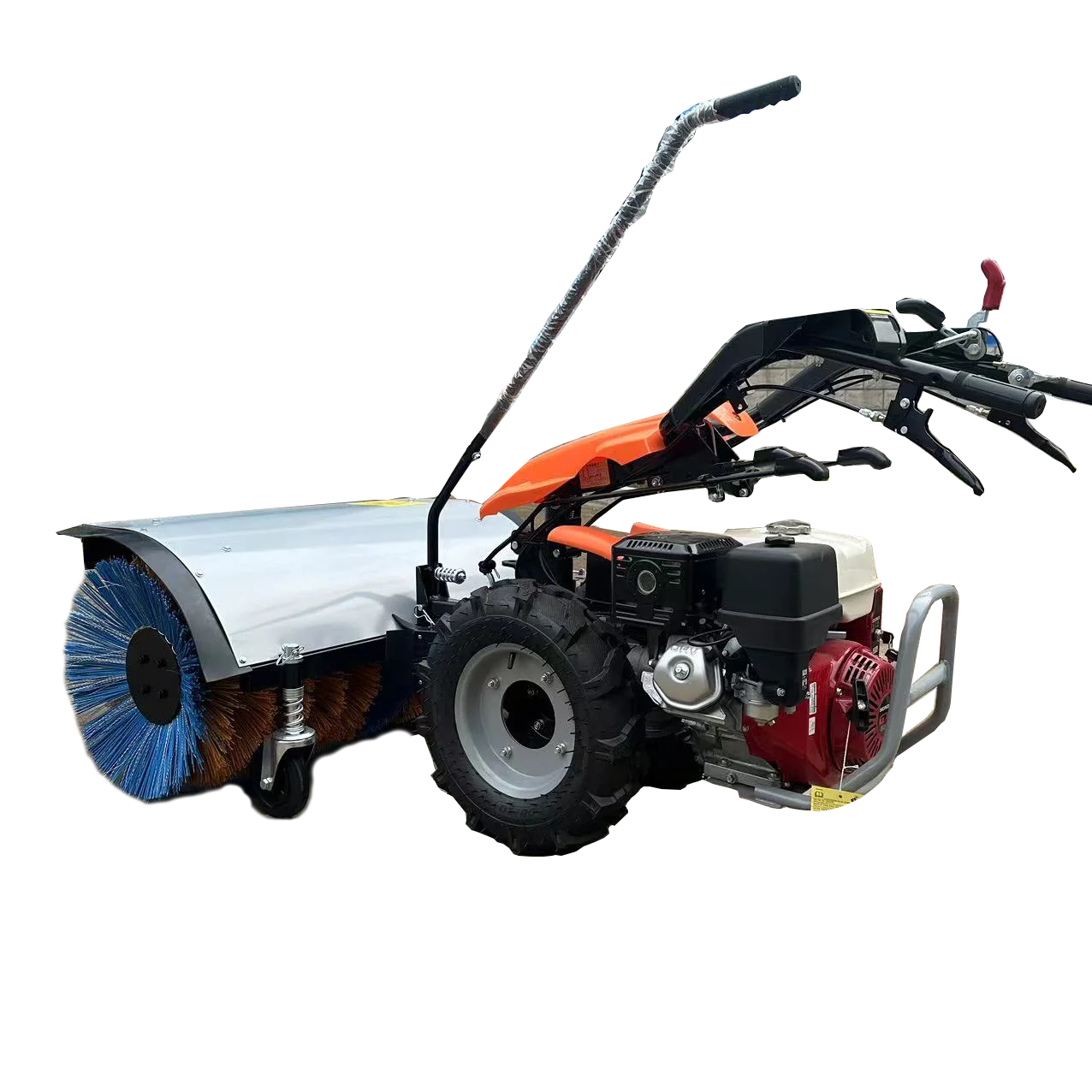 Full-automatic Snow Cleaning Machine Snow Removing Machine Winter Road Snow Roll Brush Power Sweeper