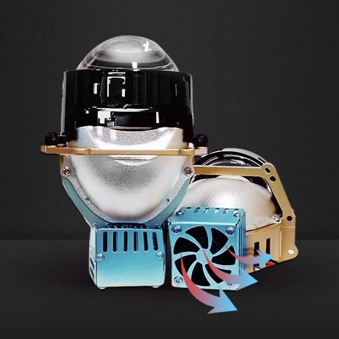 Супер яркий светодиодный лазерный проектор OKATUU, линза, отраженный дальний луч, лазерная фара