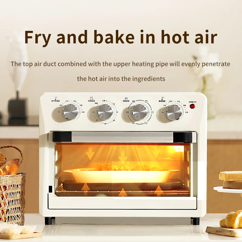 Household Hot sell Large Capacity 23L Bakery Countertop Baking Toaster Oven Electric Pizza Oven