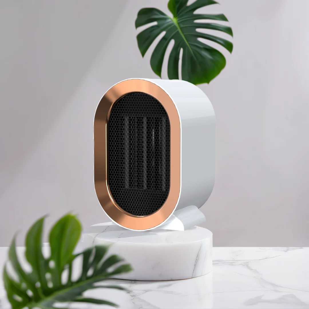 wholesale household mini portable ptc ceramic electric fan heater office warmer fan heater ptc ceramic heater fan