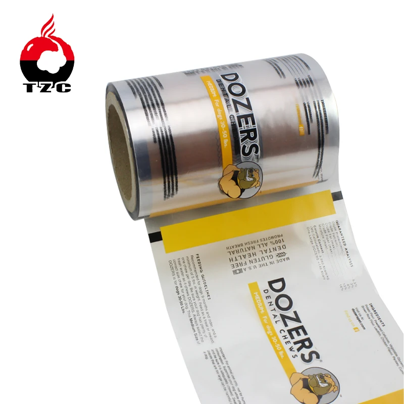 plastic opp film roll for meat bone meal animal feed packaging