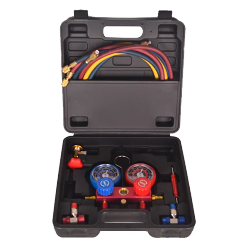 Air Conditioner refrigeration car R134, R410a, R22, R407c manifold gauge set