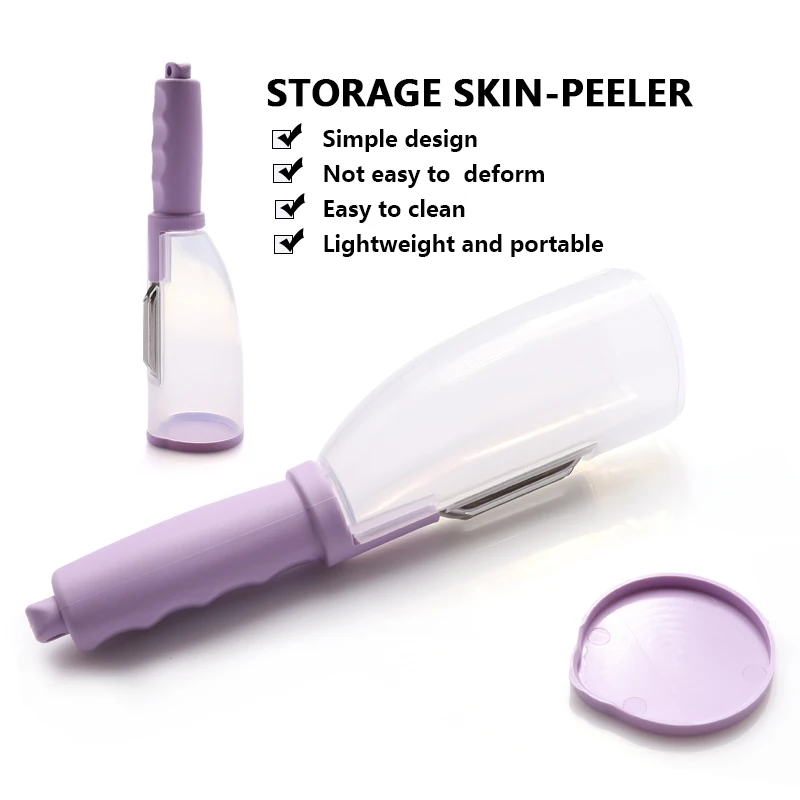 Multi-function Vegetable Fruit Peeler with Rubbish Box Kitchen Accessories kitchen gadgets Creative Storage Paring Knife