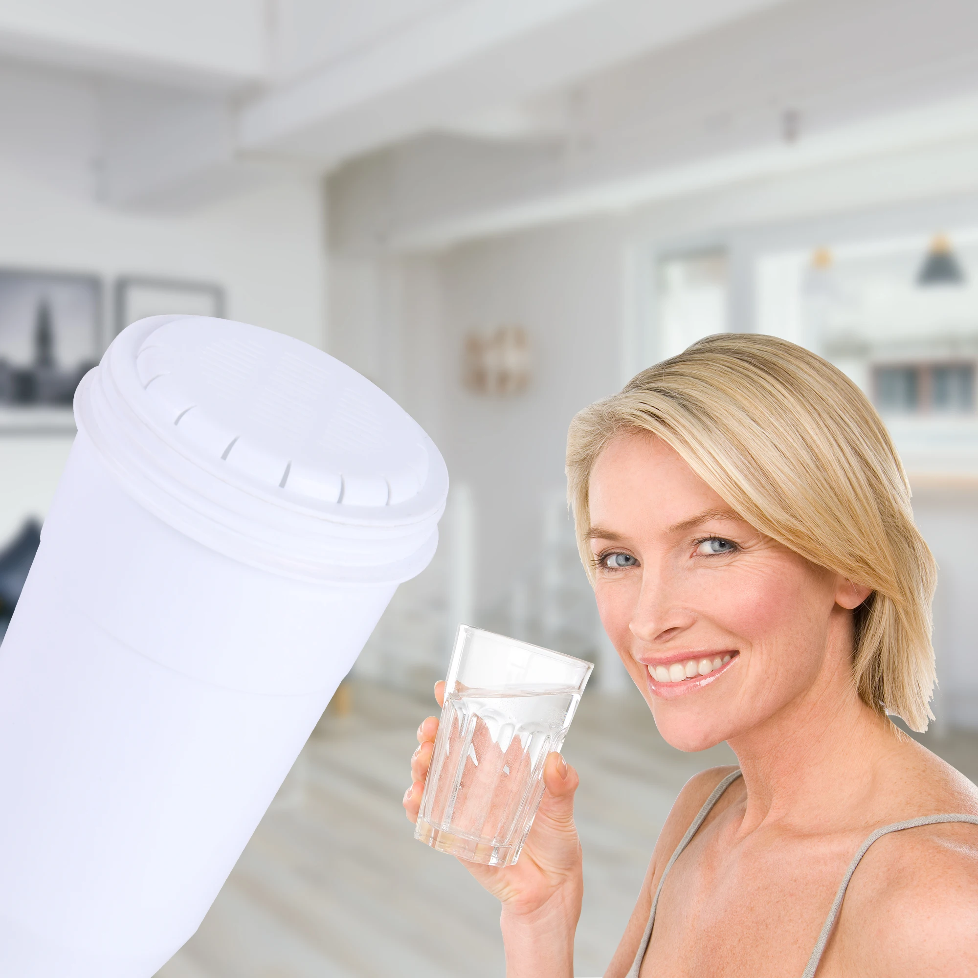 china supplier Water filter pitcher jug with 0 TDS filtration system replacement filter cartridge