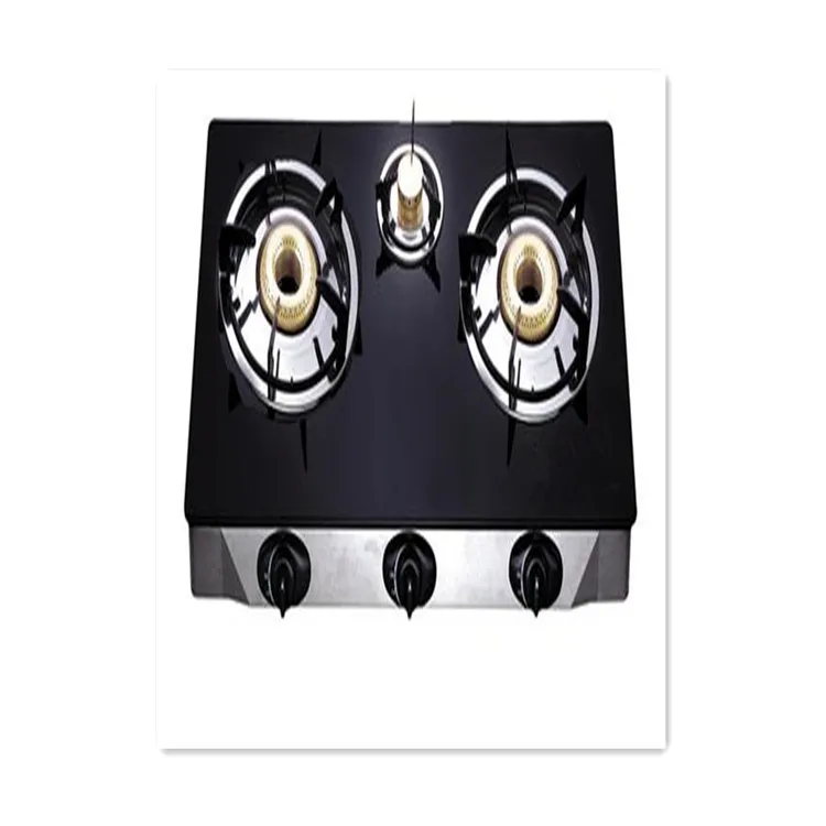 burner gas stove tempered glass