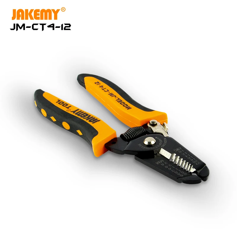 JM-CT4-12 Wire Electric Hand Crimper Pliers RJ45 Crimping Tool Ferrules Lug Cable Terminal Crimping Tool for RJ Connection