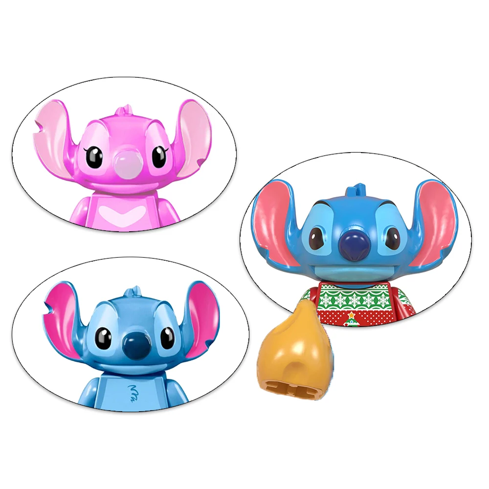 LEGUOGUO stitch juguetesst figuras gift Building Blocks sets educational toys for kids learning kid toys 2023 WM236 851