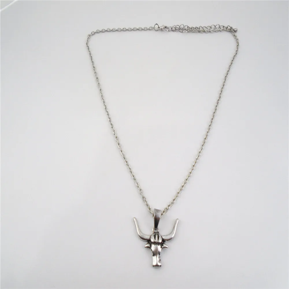 cheap wholesale online western jewelry of bull necklace