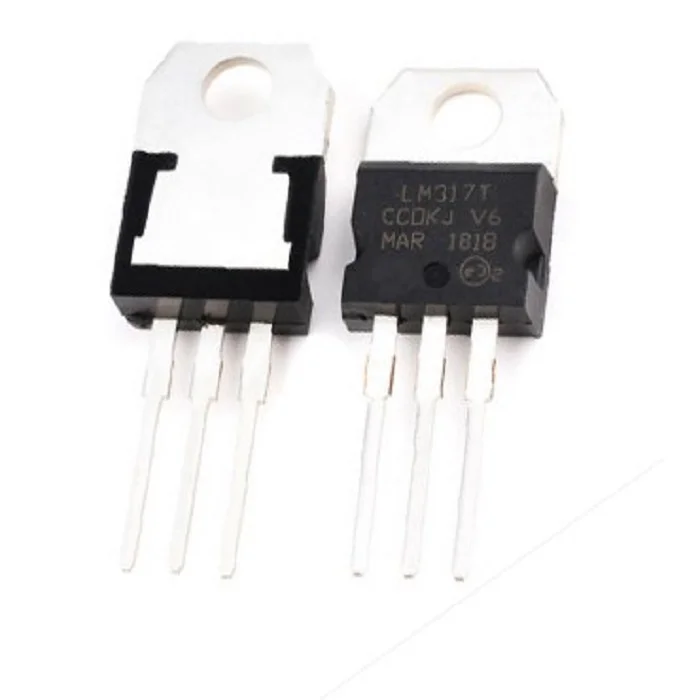 New and Original Linear Voltage Regulator IC Positive Adjustable 1 Output  TO220 LM317 LM317T