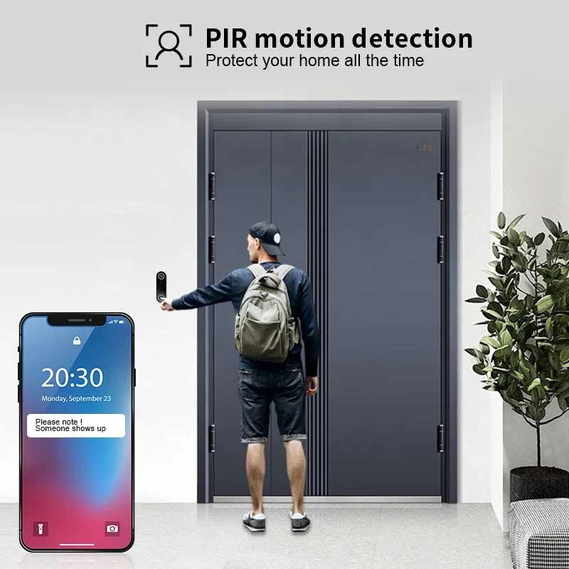 HD 1080P беспроводная домашняя безопасность Tuya умный Видеозвонок Wi-Fi