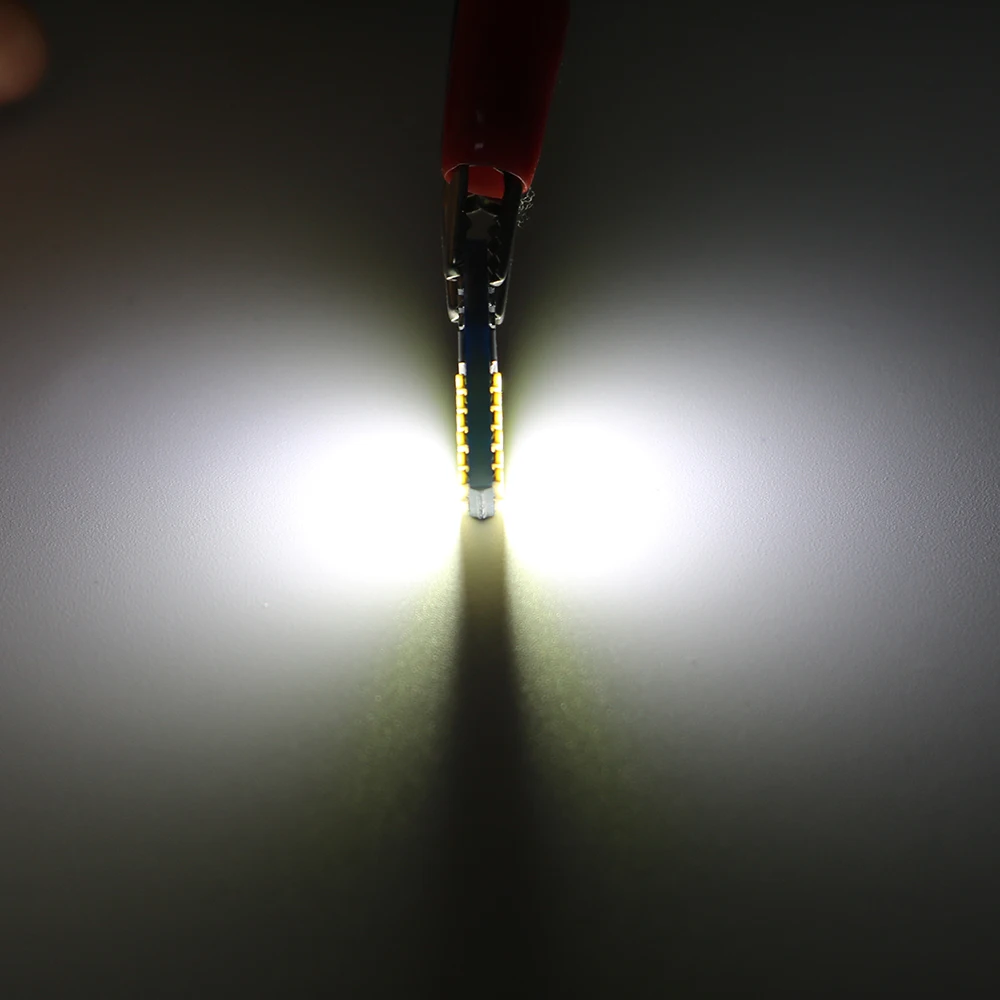 Высококачественная Светодиодная лампа CANBUS T10 24smd для автомобиля без ошибок 3014 12 В сверхъяркая габаритного освещения