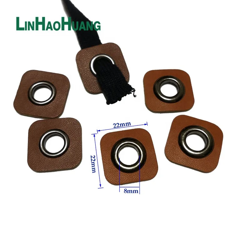 
High Quality Best Price 22MM Round Eyelet Metal Badge Eyelet For Clothing Leather Eyelets 