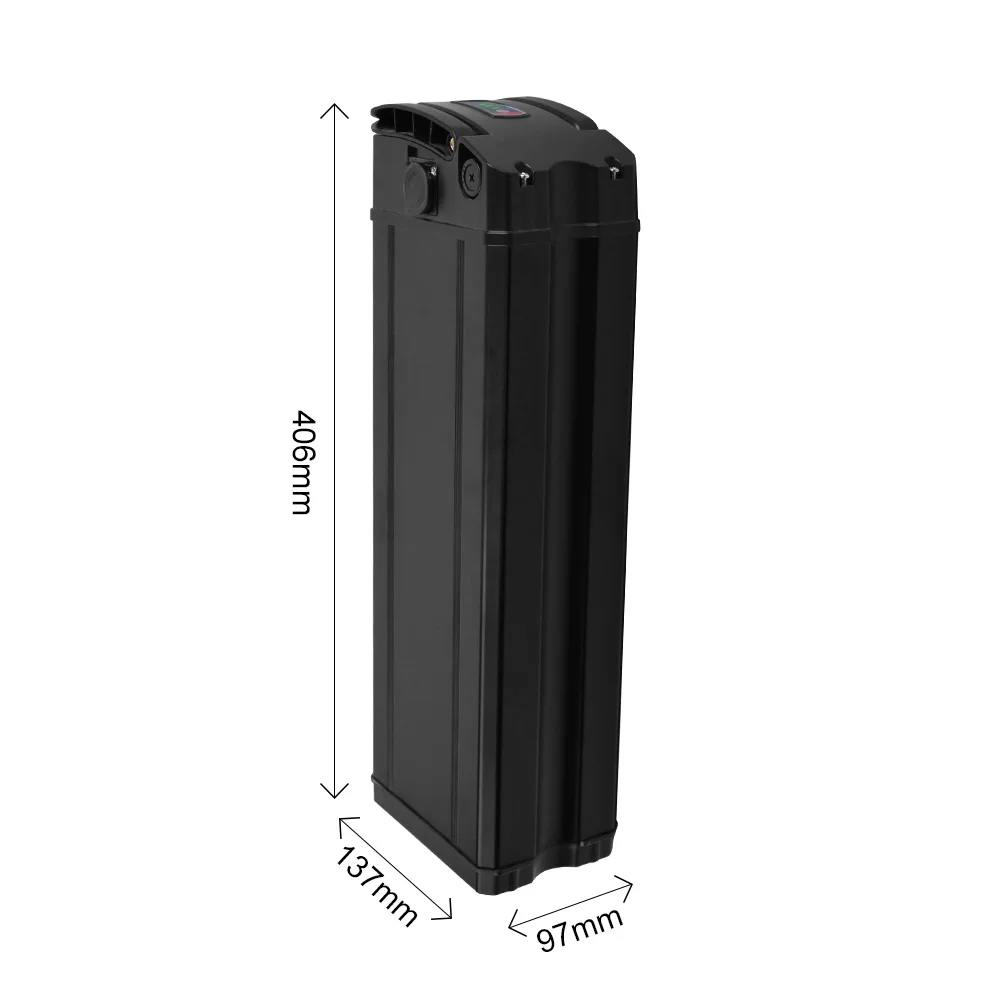 Silver Fish Electric Bicycle Battery 24V 36V 48V 10Ah 11Ah 12Ah 13Ah 14Ah 20Ah Electric Bike Battery