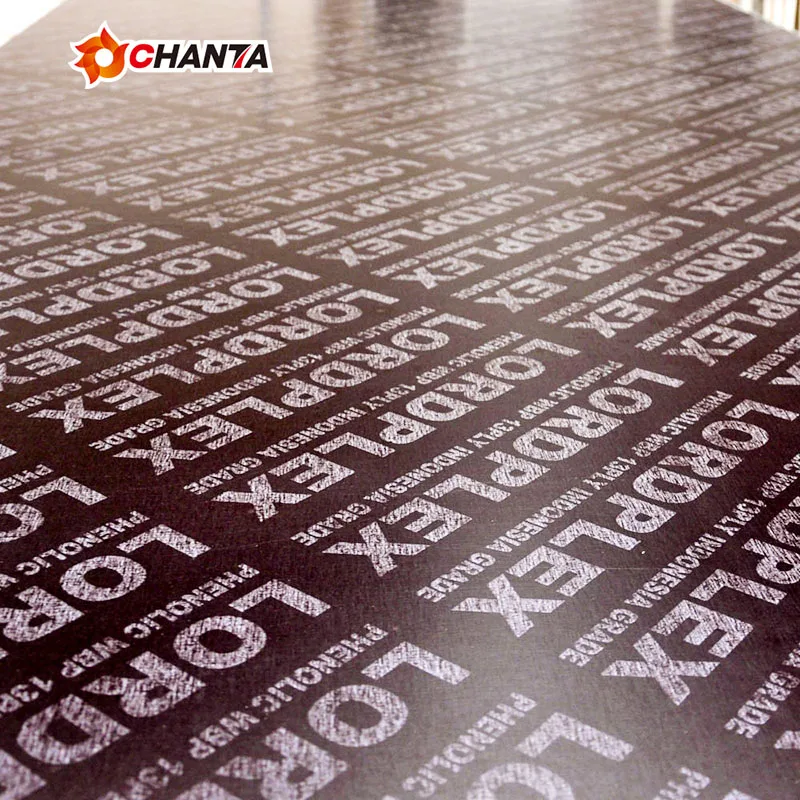  Высокое качество древесины березы эвкалипуты опалубки WBP фенольная деревянная пленка облицованная фанера 18 мм для строительства