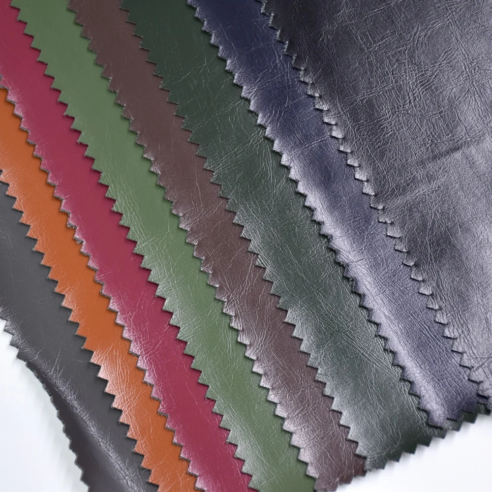 Environment Friendly Synthetic Leather Luxury Pu Material Synthetic Recycled Leather RPET