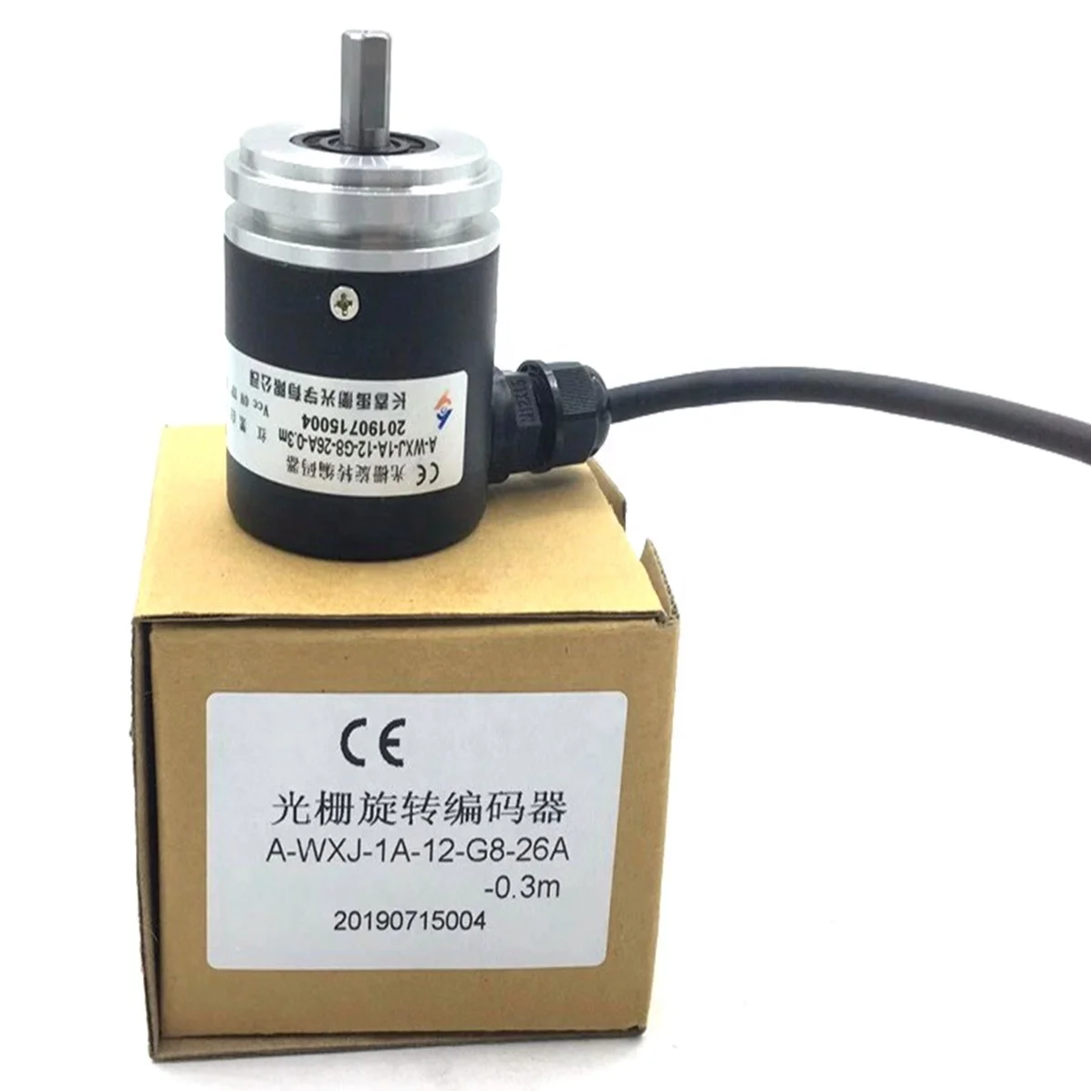A-WXJ-1-8-G5-26F-0.3M  YUHENG encoder Absolute solid shaft  rotary encoder New original genuine Ready to Ship
