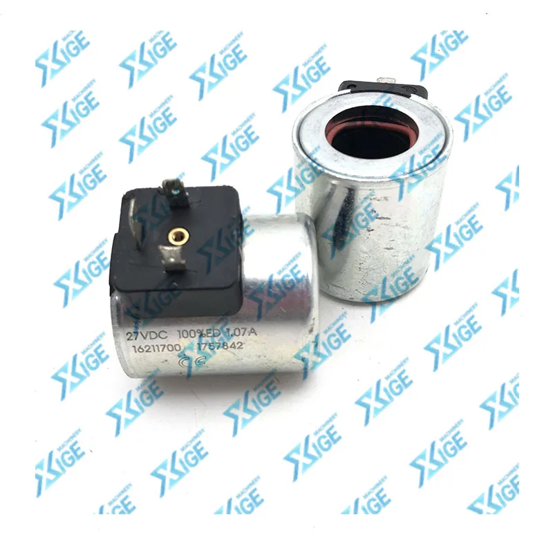 Оригинальный 16211700 27vdc 100% ED 1.07A 52 5 мм 22 26 46 роликовый укладчик ходовой двигатель электромагнитный клапан катушка роторная буровая установка