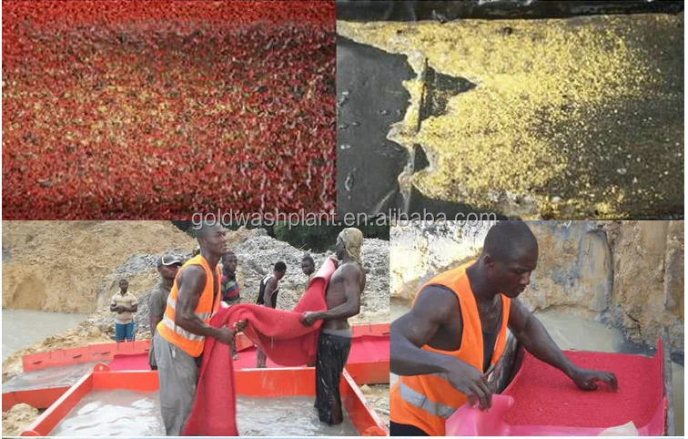 1000*5000 mm,1*10 meters Gold Panning Sluice Factory Price Gold Tailing Recovery Equipment Gold Sluice Box for Sale