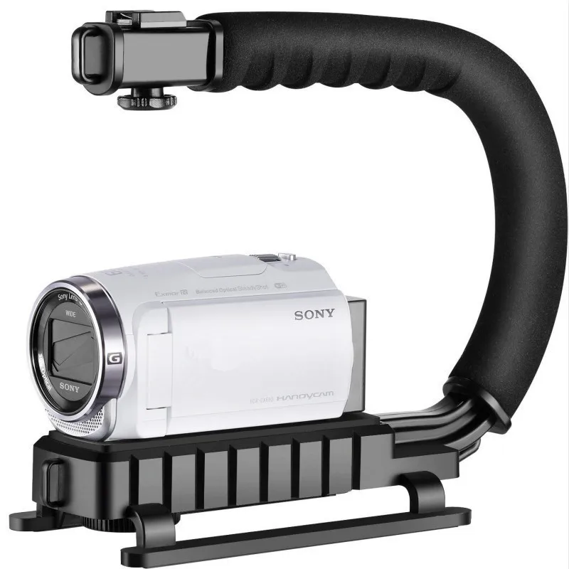 Handheld Video Steadicam Stabilizer Grip Compatible for iPhone Xs 8 7plus GoPro 7 6 5 Canon N