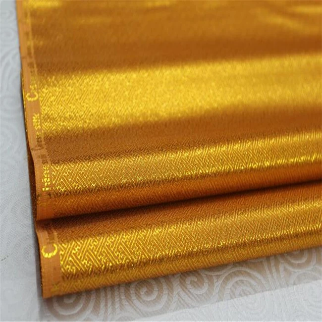 Shiny Metallic for Stage Costume Party Decoration Jacquard Brocade Lurex Fabric for Bag