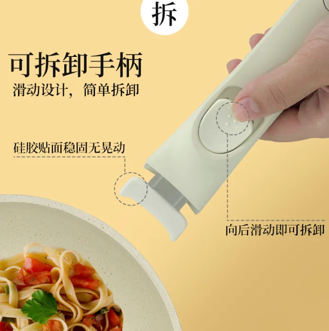 2024 NEW 11pcs Pots and Pans Set Nonstick Cookware Sets Detachable Handle Induction RV Kitchen Set Removable Handle