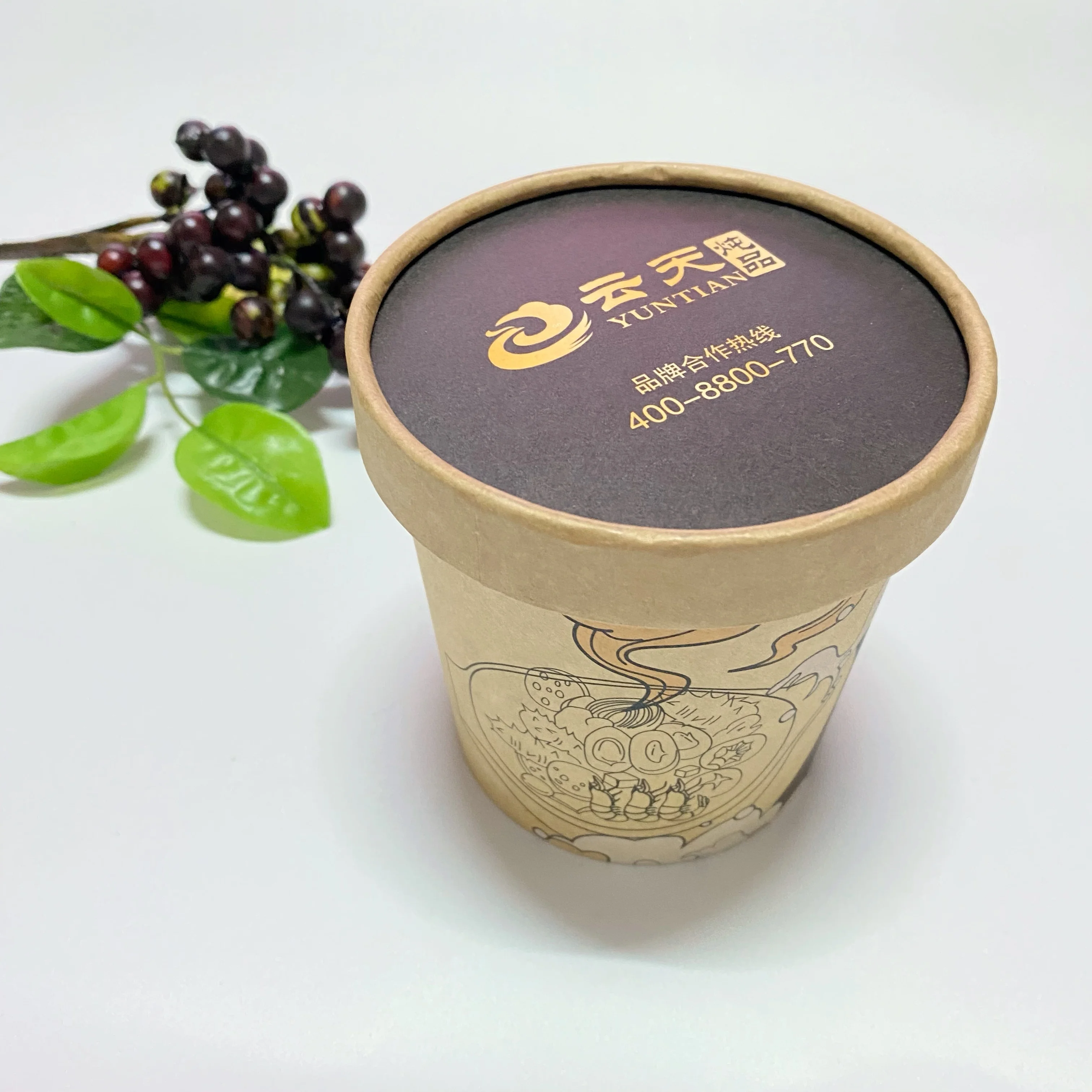 soup paper cup for take away