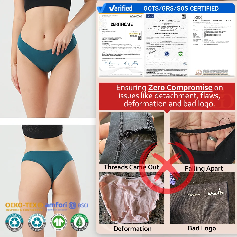 Custom Logo Low Rise Pure Cotton Solid Color Lightweight T Back Bikini Brazilian Thong Panties Women Underwear