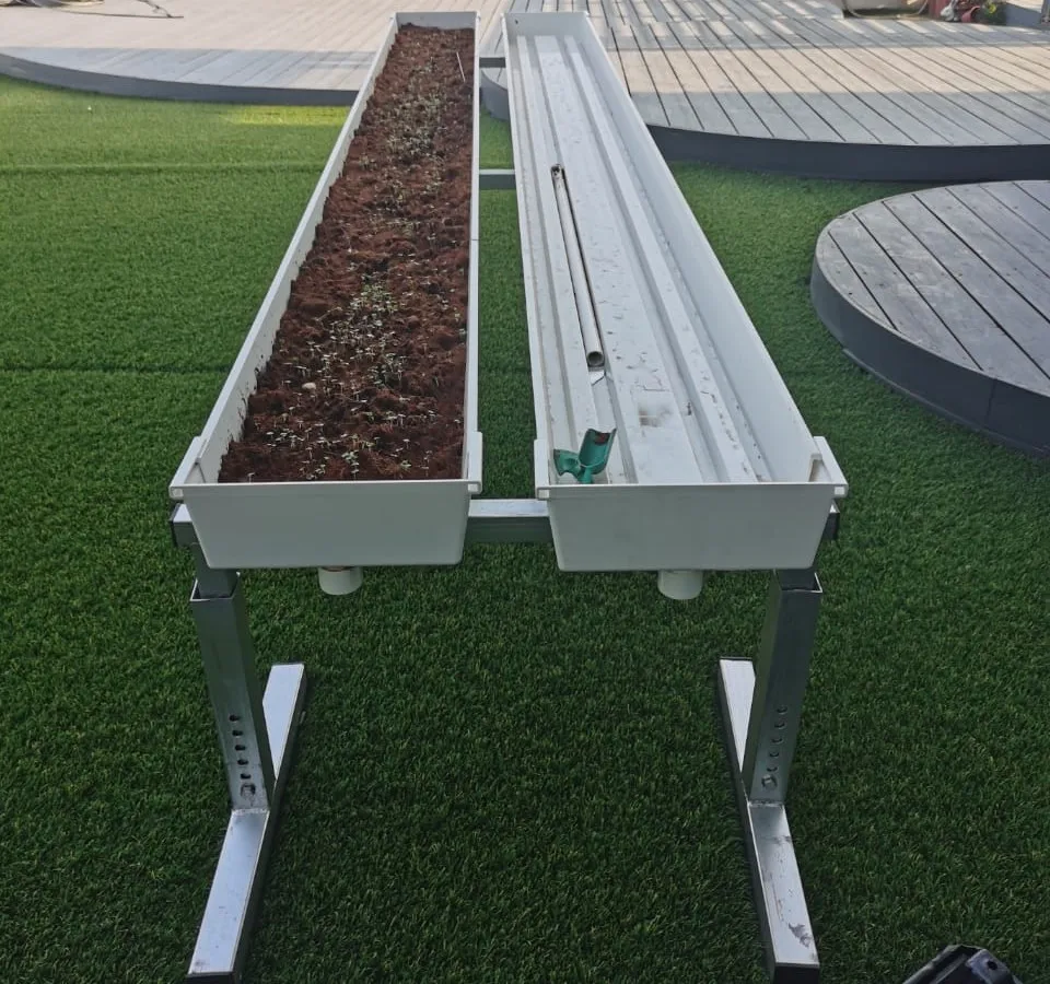 Standard Sizes Pvc Nft Gutter System Hydroponics Strawberry Gutter Greenhouse Hydroponic Planting Gutter For Growing Vegetables