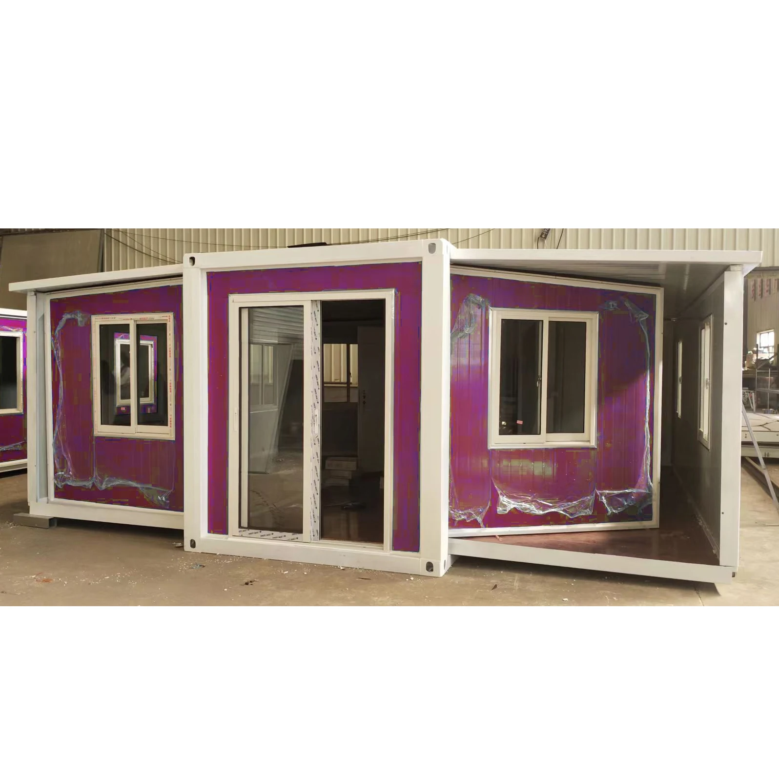 Eco-Friendly Prefab Container House for Sustainable Living 20ft or 40ft