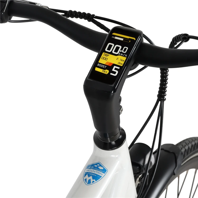 JOYKIE wholesale electric bikes 36v rear hub motor ebike 700c electric cycle belt drive ebike