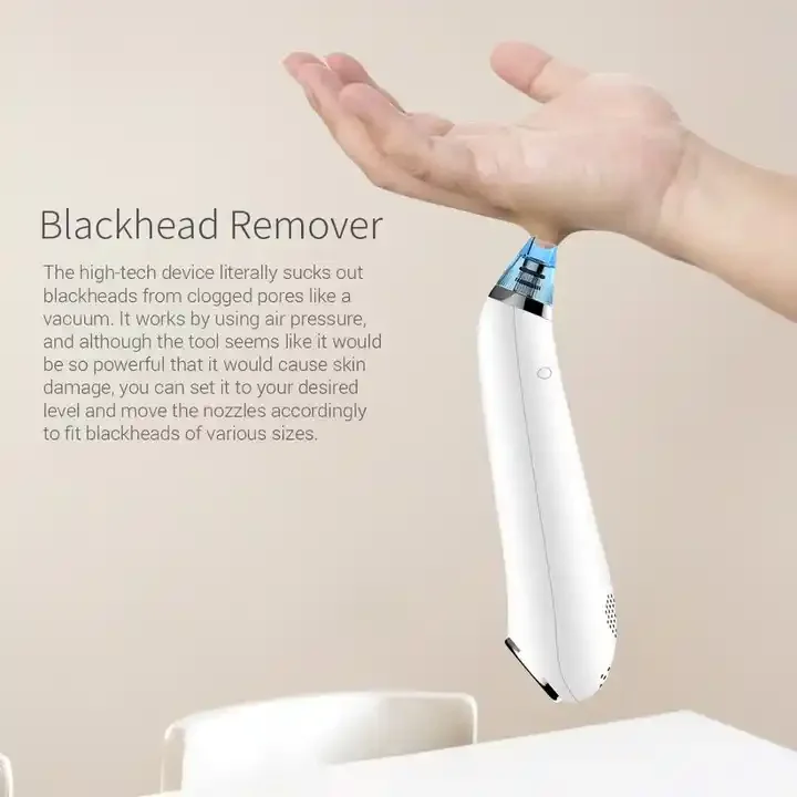 Home Use 5 in 1 Facial Skin Care Massager Blackhead Removal Heating Cold Multifunction Anti Aging Rf Device Beauty Equipment