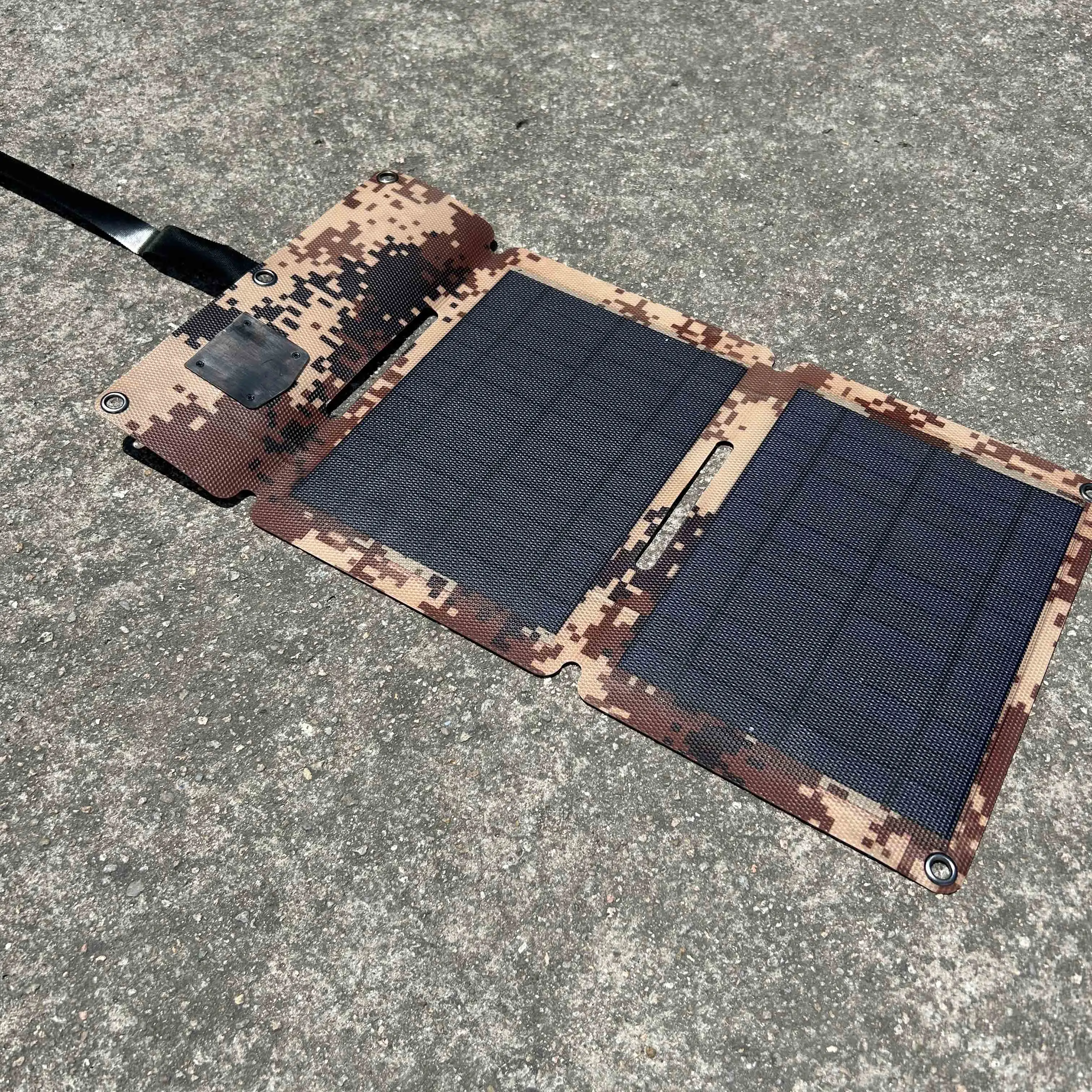 Foldable Solar Charger Waterproof 10W 20W 30W 40W 60W Portable Outdoor Power Solar Charger for Mobile Power Bank