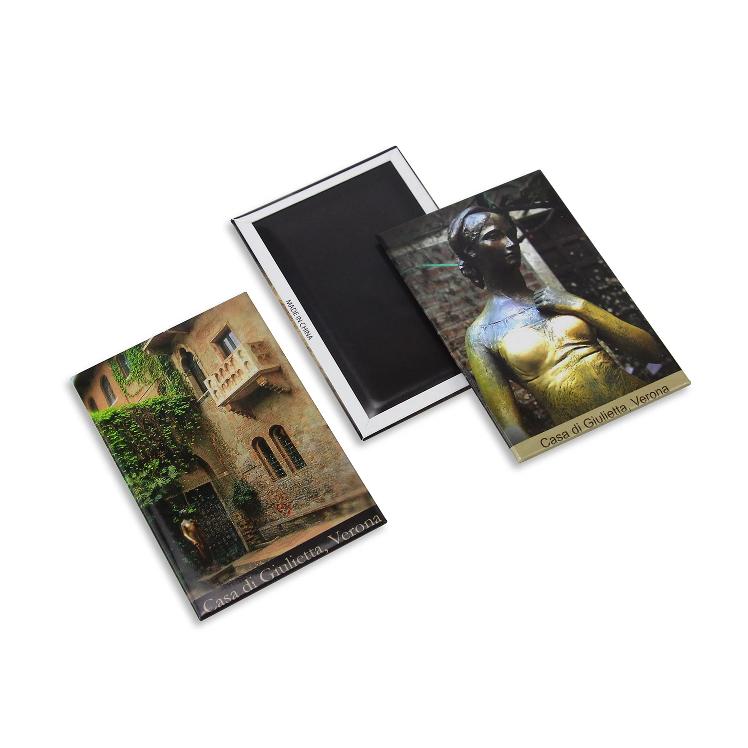 Best Print Custom Italian Cities 6Pcs Set Verona Souvenir Fridge Magnet Theme Retro Refrigerator Magnets