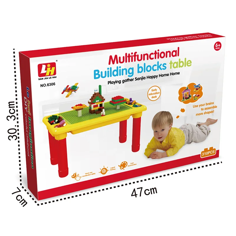 Для детского рукоделия в детском саду, Обучающие пластиковые блоки игрушки детей интернет-магазины стол строительные блоки