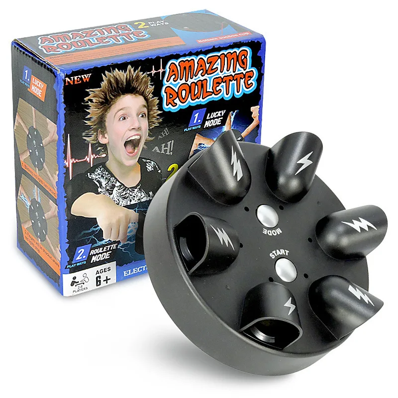 Interesting electric shock detector, tricky lie detector test, astonishing and shocking roulette wheel betting finger party
