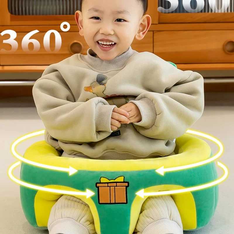 Popular creative new baby learning to sit on sofa plush toy anti-rollover balance board toddler chair baby products