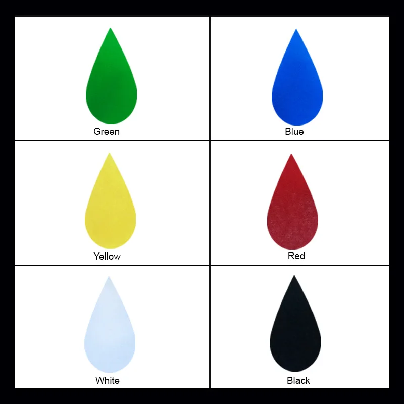 12 Colors Paint Kit Multi-Function Airbrush Paint for Paper Wall Car Leather Arts and Crafts Acrylic Airbrush Paint Set