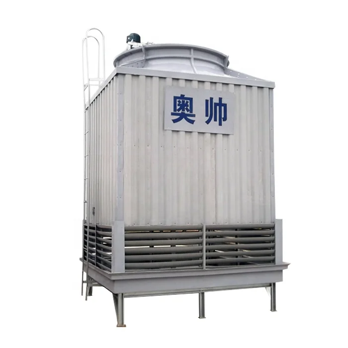 Industrial 80T FRP Square Counter Flow Cooling Tower Manufacturer