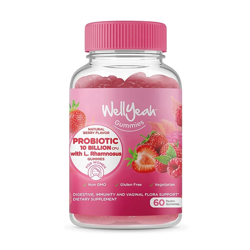 Women healthcare supplement pectin probiotic gummy for vagina probiotics gummies