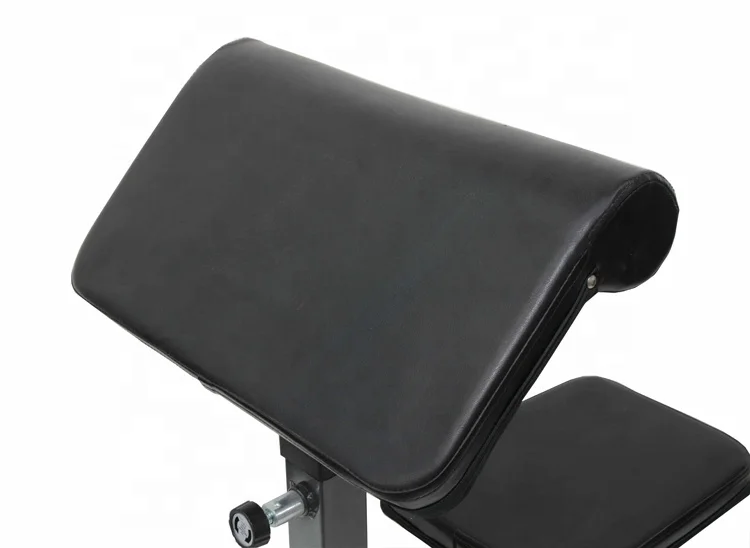 Durable Fitness Equipment: Weight Training Bench Preacher Curl Bench for Effective Workouts