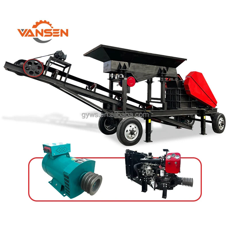 Ore Crushing Machine Stone Crusher Iron Gold Rock