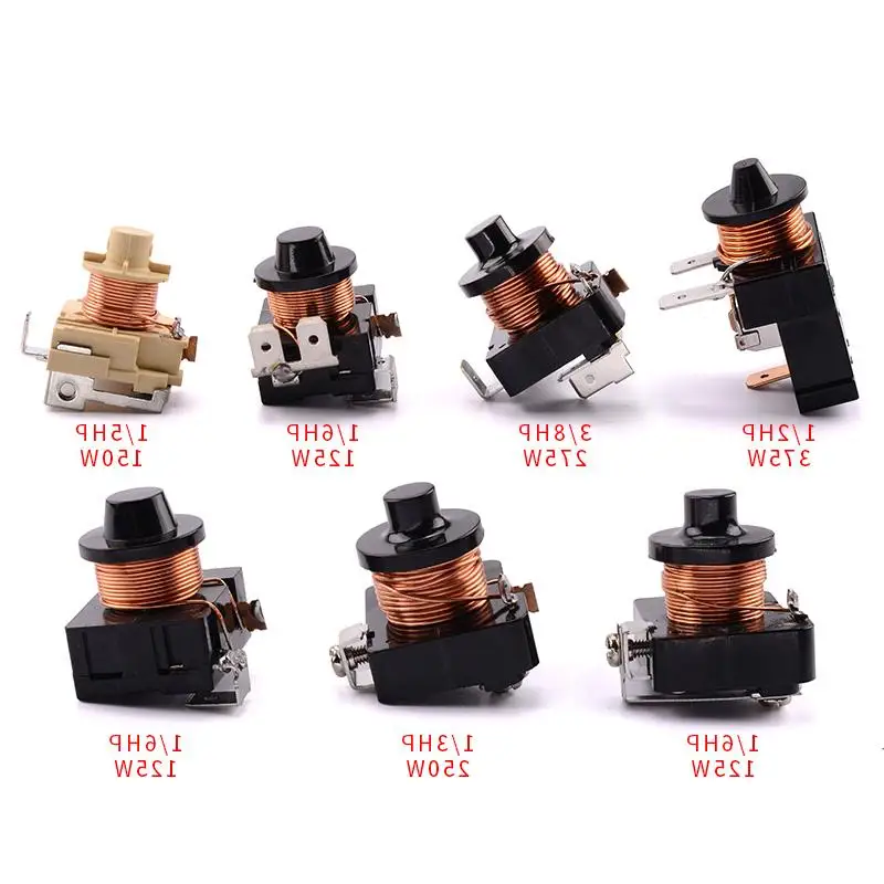 Starter Compressor 4Tm And Air Conditioner Capacitor Refrigerator Overload Protector