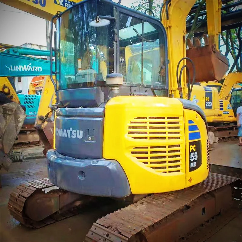 Used excavators  Komatsu pc55 products in good conditions for sale original Japan model Komatsu PC35 pc55 pc56 for sale shanghai