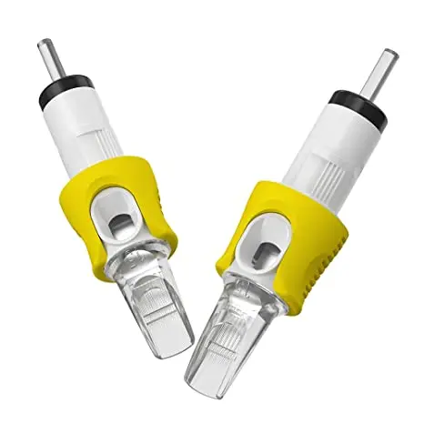 27RM Tattoo Needles 16PCS  M-Taper 16PCS with Membrane Professional Disposable Finger Ledge Cartridges