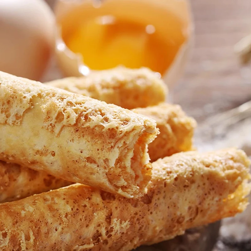 800g King of Kings brand delicious instant leisure foods raw coconut latte flavor coconut crispy roll biscuits snacks