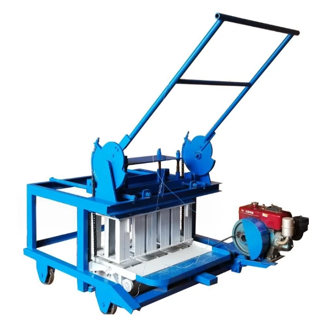 Diesel egg laying concrete block machine price interlocking Manual Brick Making Machinery